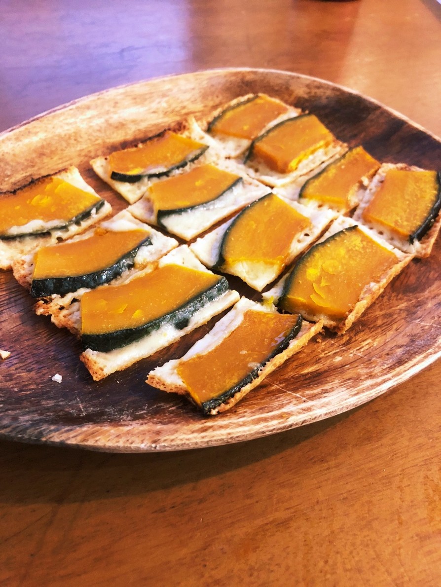 カボチャのチーズ焼きの画像