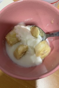 尾形馨子さんの味　冷凍バナナヨーグルト
