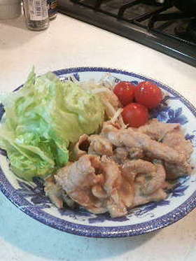 豚肉のやわらか焼き~野菜よありがとう☆~