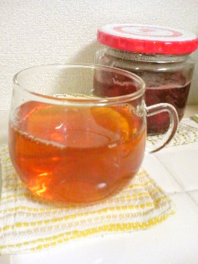エコ☆苺ジャムの後の贅沢な紅茶☆の写真