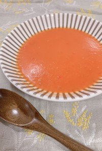 ホエイで作るトマトスープ