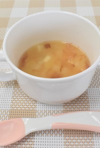 【離乳食後期】長芋おかかスープ