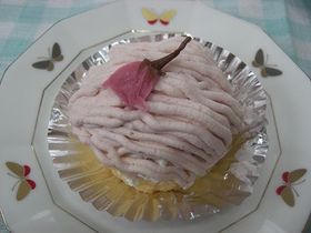 桜モンブラン♪