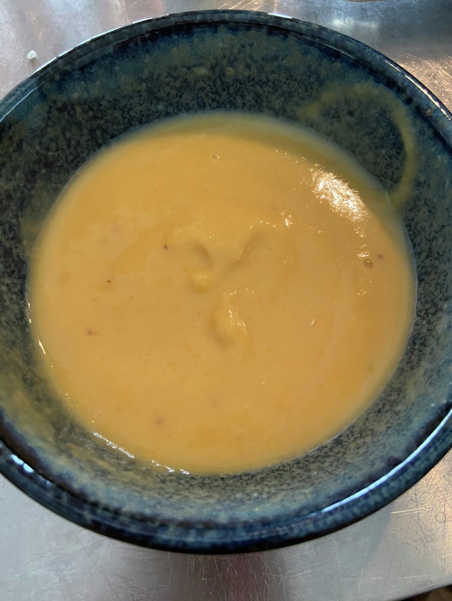 完熟ゴーヤの冷製スープの画像