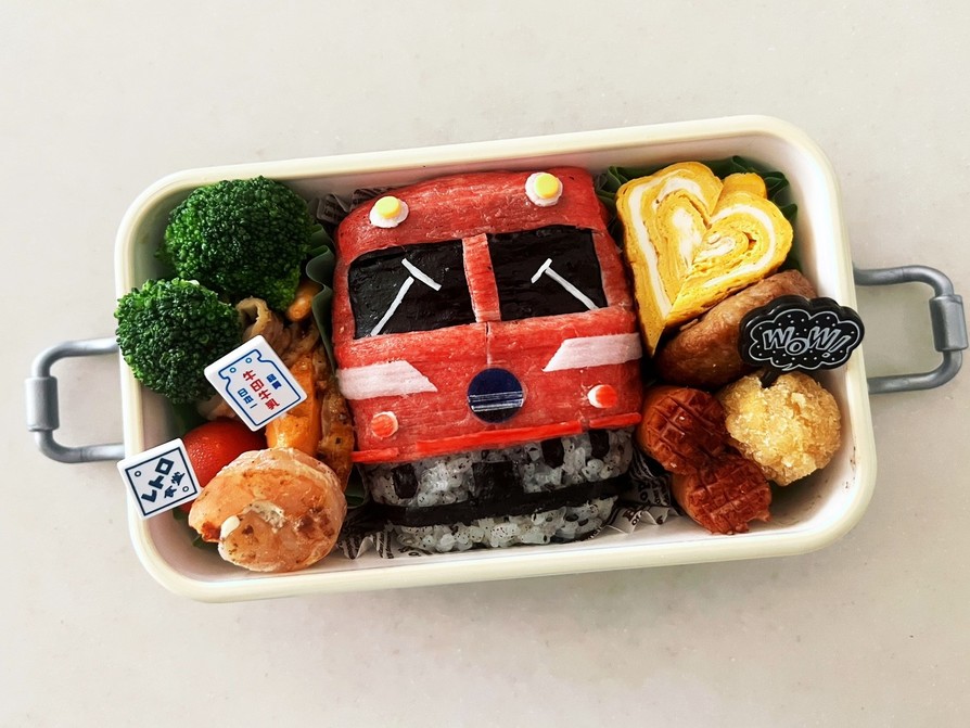 電車弁当　寝台特急あけぼの　海鮮寿司弁当の画像