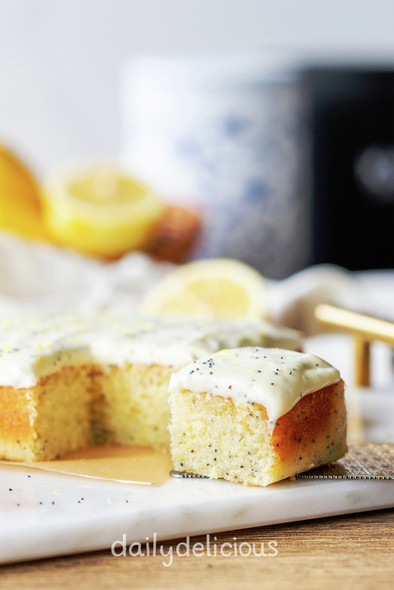 レモンスナックケーキの写真