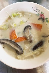ファスティング・回復食・野菜豆乳スープ