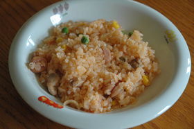 洋食屋さんの味で☆チキンライス