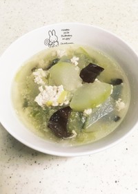冬瓜とキクラゲのスープ