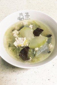 冬瓜とキクラゲのスープ