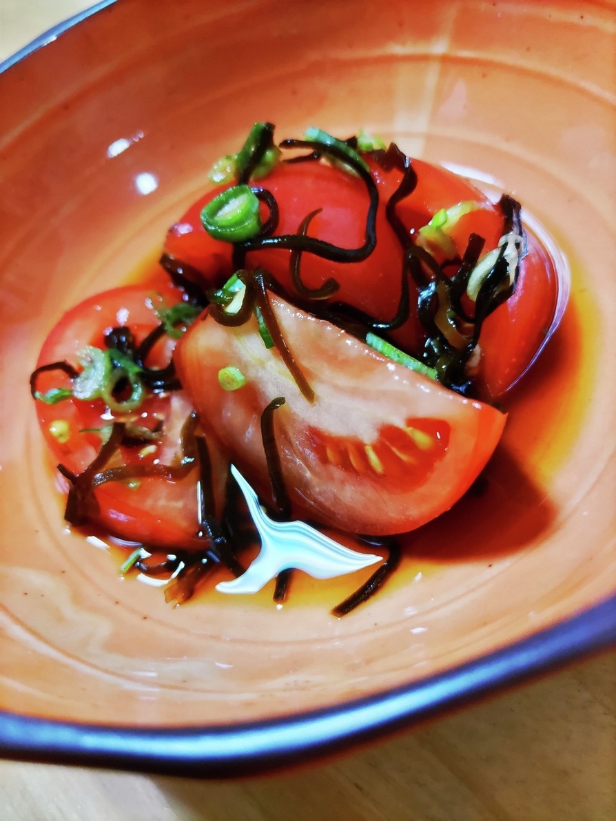 #火を使わないから夏に最適トマト和サラダの画像