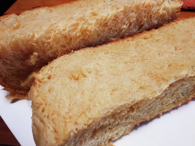 ホームベーカリーでつくる黒糖食パンの写真
