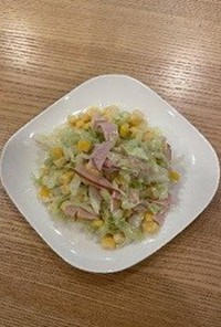 春キャベツのコールスローサラダ