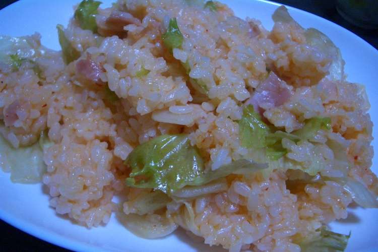 簡単 キムチチャーハン レシピ 作り方 By 葉っぱちゃん クックパッド 簡単おいしいみんなのレシピが377万品