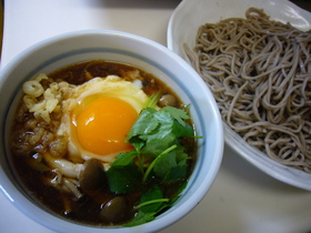 あったか~♪つけ汁お蕎麦☆