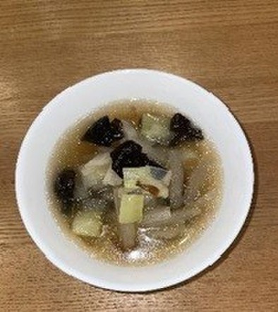 大根の中華スープの写真