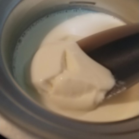 豆乳と牛乳で自家製ヨーグルト