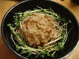 納豆おろしそば