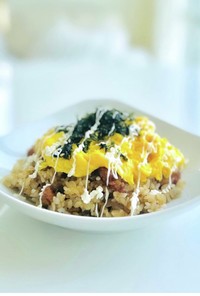 米粉でヘルシー【チバプ】韓国の唐揚げ炒飯