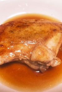 鶏胸肉のジューシーバター醤油ステーキ