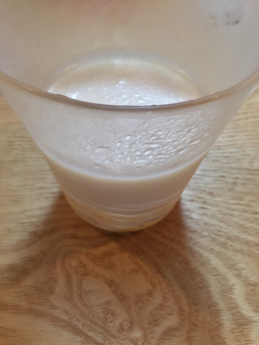 甘酒牛乳ゼリーの画像