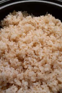 土鍋で玄米