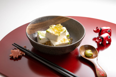 アボカドクリームチーズ豆腐の写真