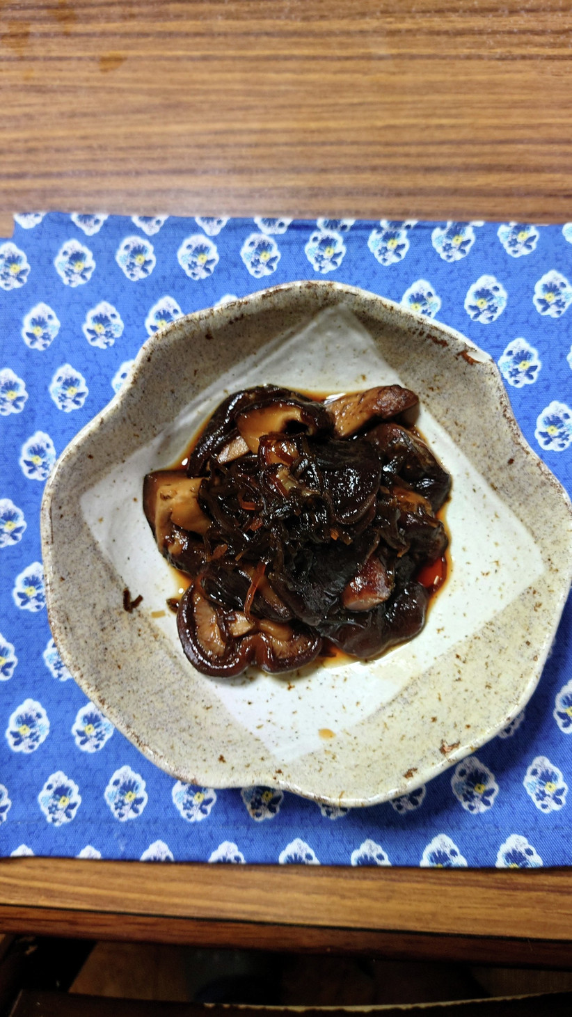 ヨウサマの減塩『農家の食事』椎茸佃煮の画像