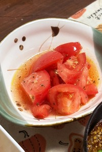 ミツカンカンタン酢で簡単酢トマト