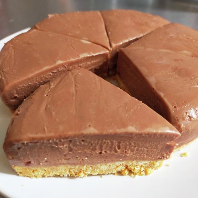 チョコレアチーズケーキの写真