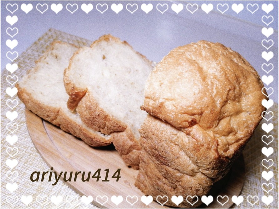 フワフワオートミール食パンの画像