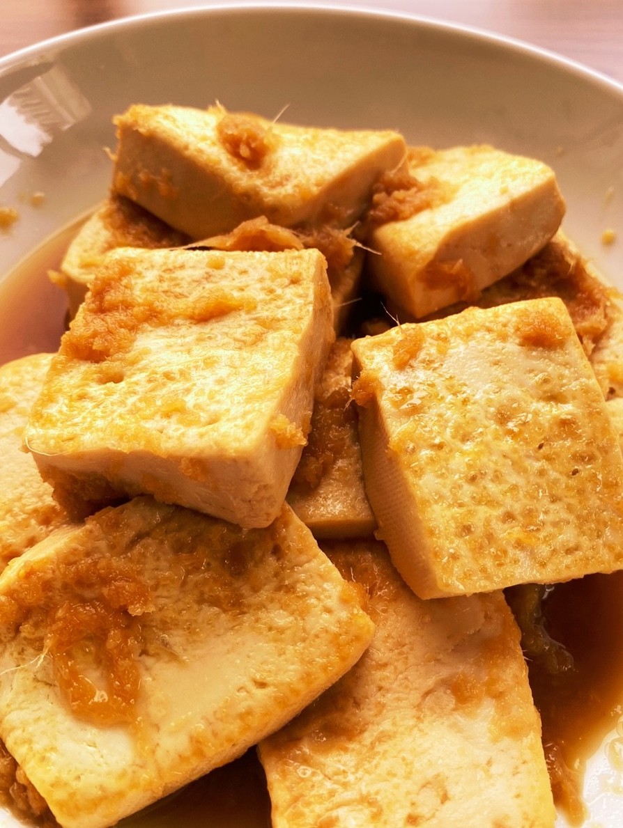 木綿豆腐のバター生姜焼き♡の画像