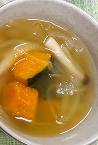 【会津短大】ごろっとかぼちゃのスープ