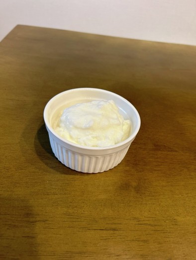 簡単　牛乳カルピスヨーグルトアイスの写真