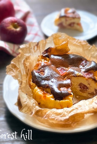 りんごのバスクチーズケーキ 