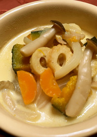 【認知症予防】秋の味覚でカレースープ