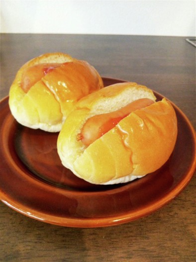 パキっと！ウインナーパン☆の写真