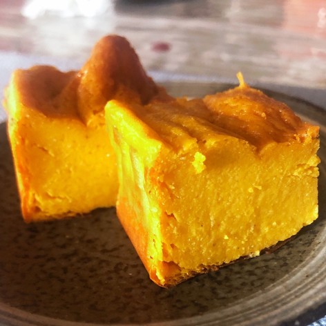 ミキサーで！かぼちゃの簡単チーズケーキ