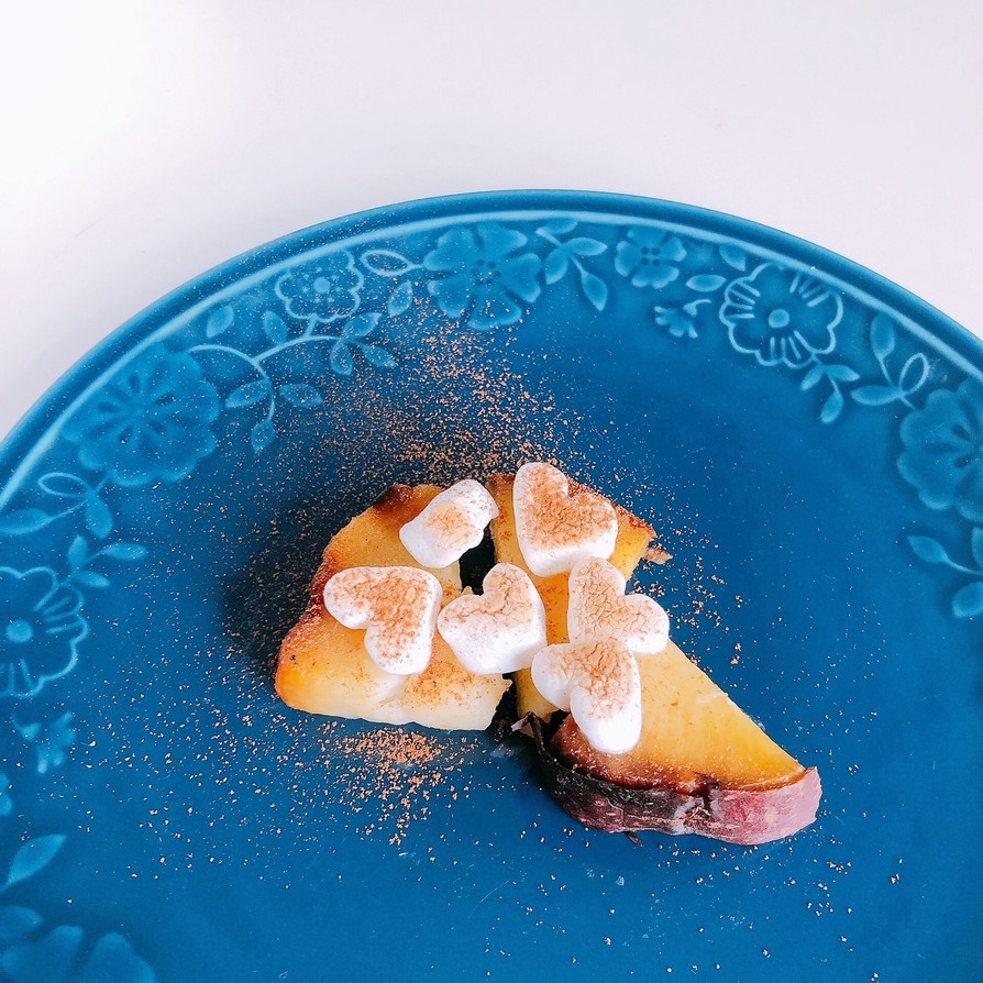 マシュマロシナモン焼き芋の画像