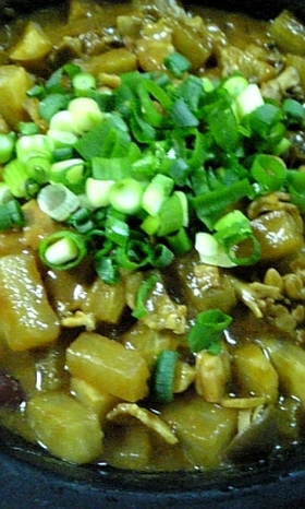豆と大根のカレー煮