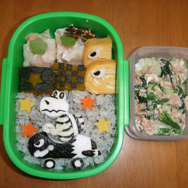 キャラ弁 カロン と ロケットキラー レシピ 作り方 By ひなたママごん クックパッド 簡単おいしいみんなのレシピが353万品