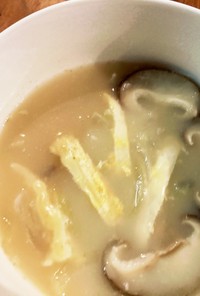 5分|チータラの卵スープ★