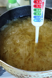 ヨウサマの減塩病院風千切りキャベツスープ
