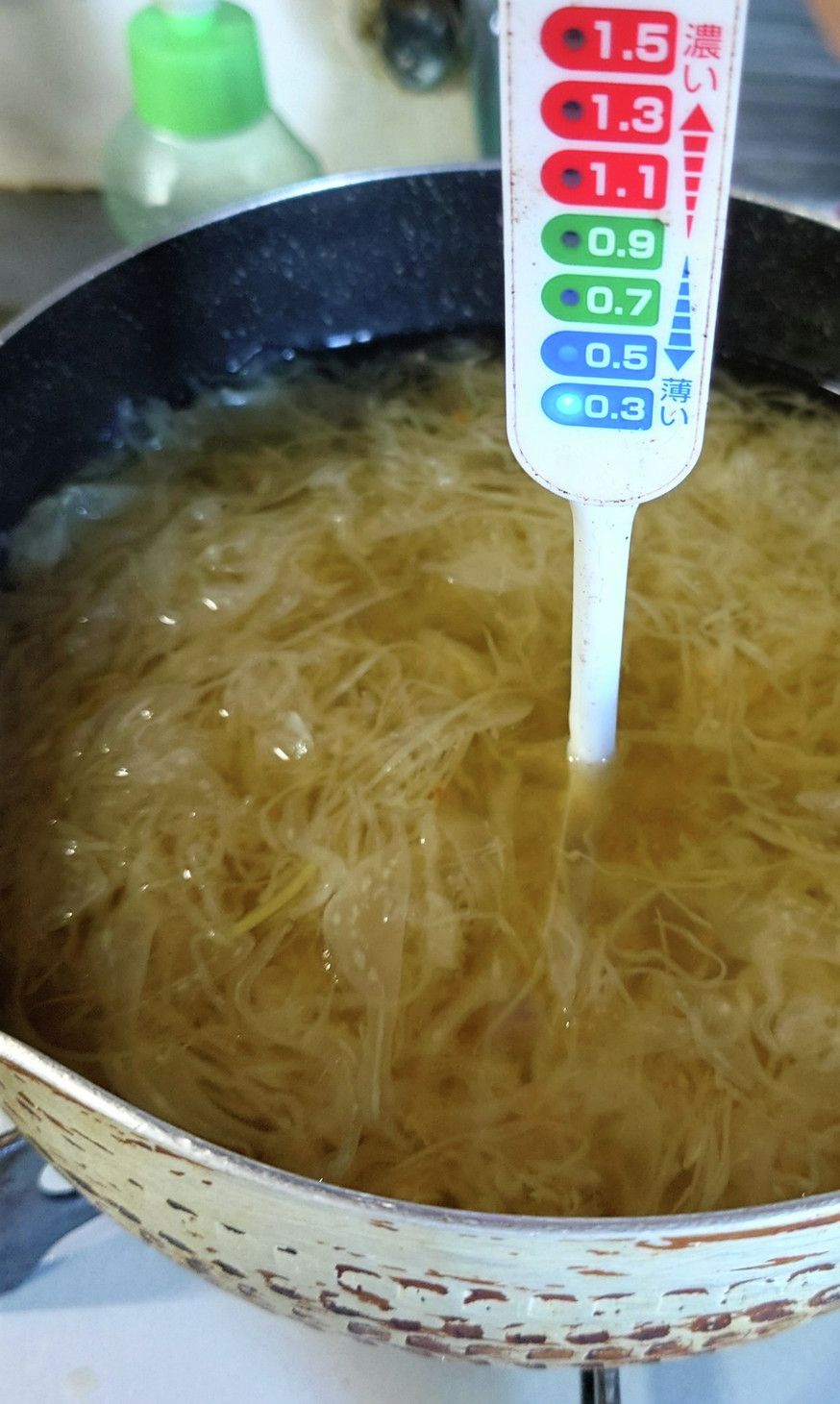 ヨウサマの減塩病院風千切りキャベツスープの画像