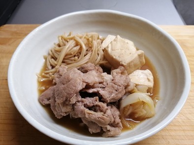 肉豆腐（豚こま肉）の写真