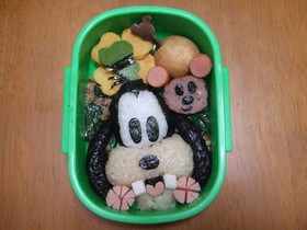 キャラ弁 グーフィー