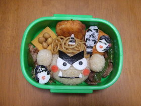 キャラ弁 節分太くん
