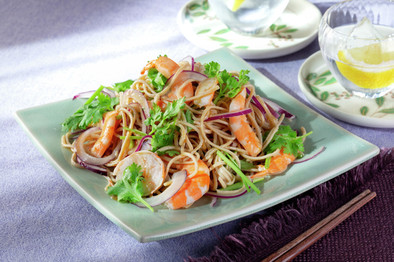 低糖質 大豆麺でベトナム和え麵風の写真
