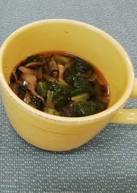 マグカップで簡単★野菜スープ