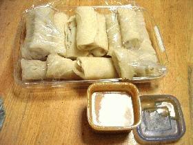 春餅の生春巻き風